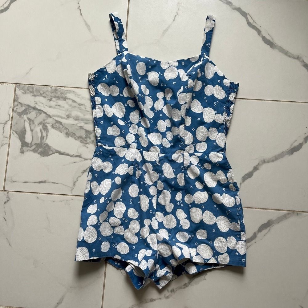 Vintage 1950s Ceeb swimsuit one piece size 12/ modern small